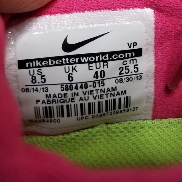 Nike flex athletic running shoes size 8.5 - Picture 6 of 6